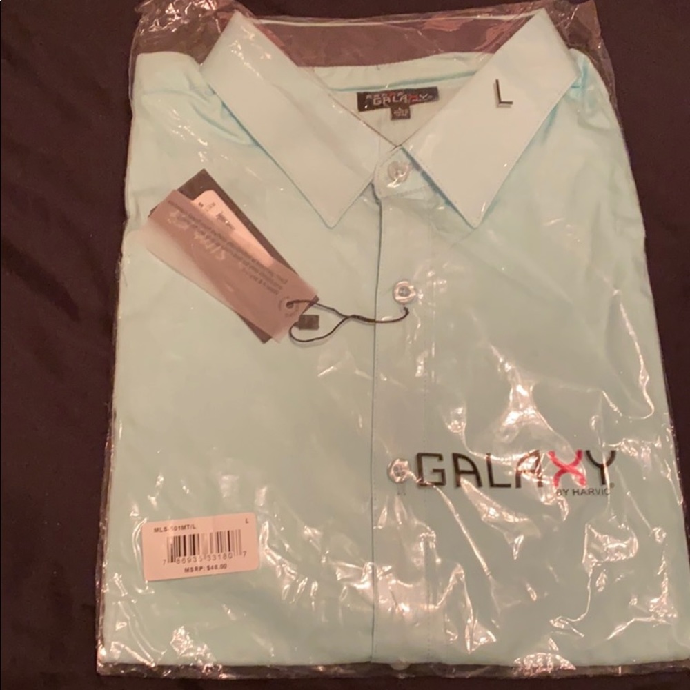 Men’s new dress shirt - mint green